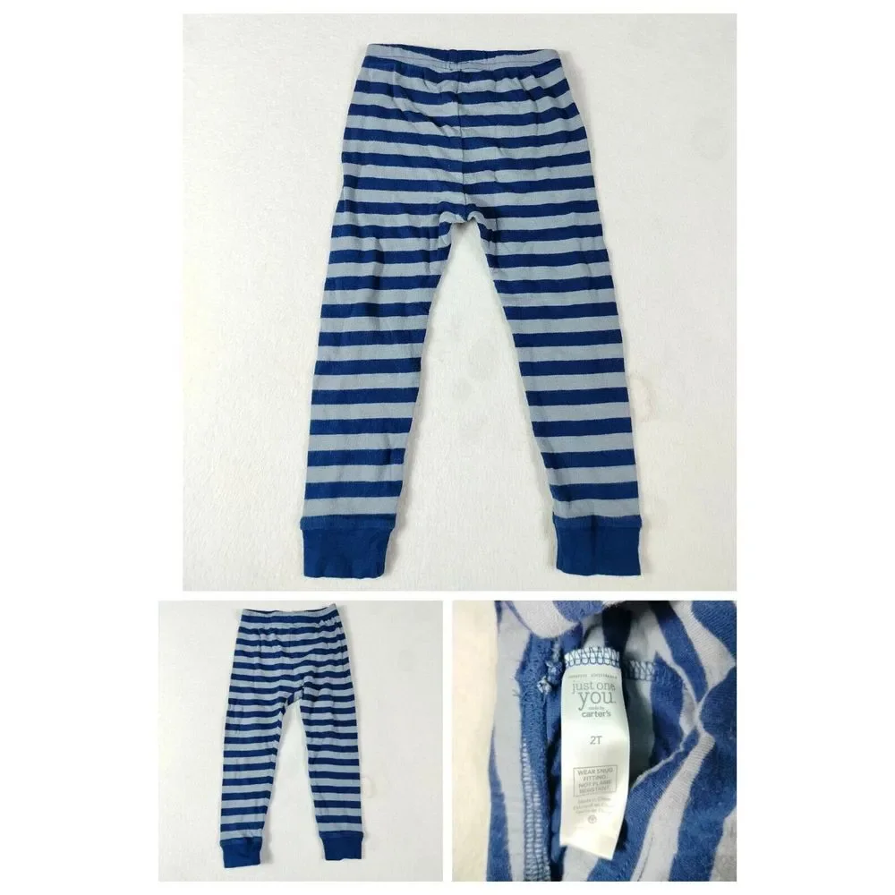 Carter's Cat & Jack Baby Boy 2T Lot Of 8 Bodysuits Pajamas Tops Pants Multicolor